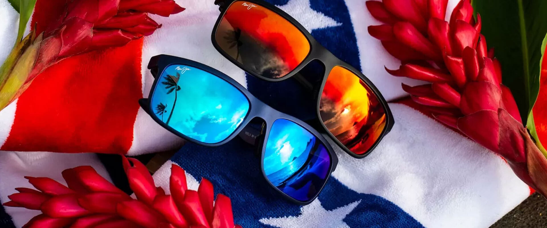Maui Jim Mirrored Polarized Sunglasses